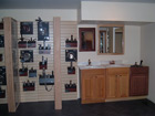 Bathroom fixture samples