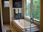 Bathroom remodel with tub and shower