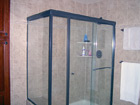 Custom corner shower remodel